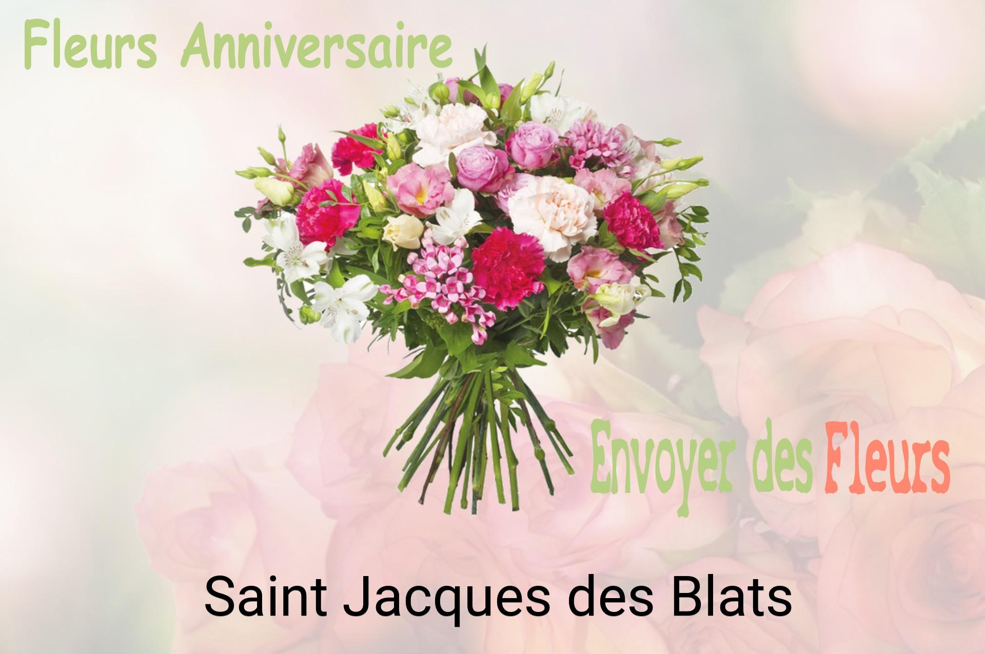 Bouquet de fleurs d’anniversaire livré à Saint-Jacques-des-Blats